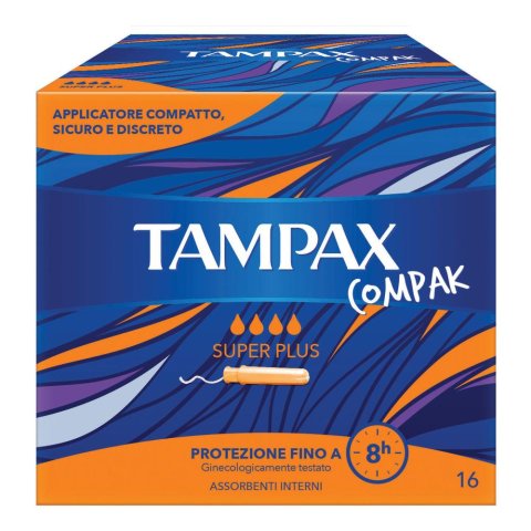 TAMPAX COMPAK SUP PLUS 16PZ 0791 TAMPAX COMPAK SUP PLUS 16PZ 0791