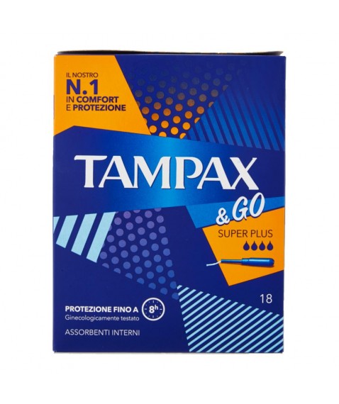 TAMPAX &GO SUPER PLUS 18PZ 0792