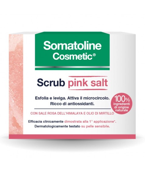 SOMATOLINE COSMETIC SCRUB PINK SALT 350G  Trattamento scrub rivitalizzante