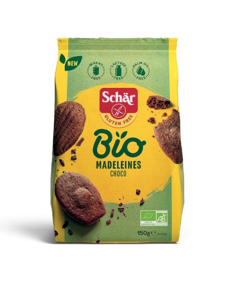 SCHAR BIO MADELEINES CHOCO150G