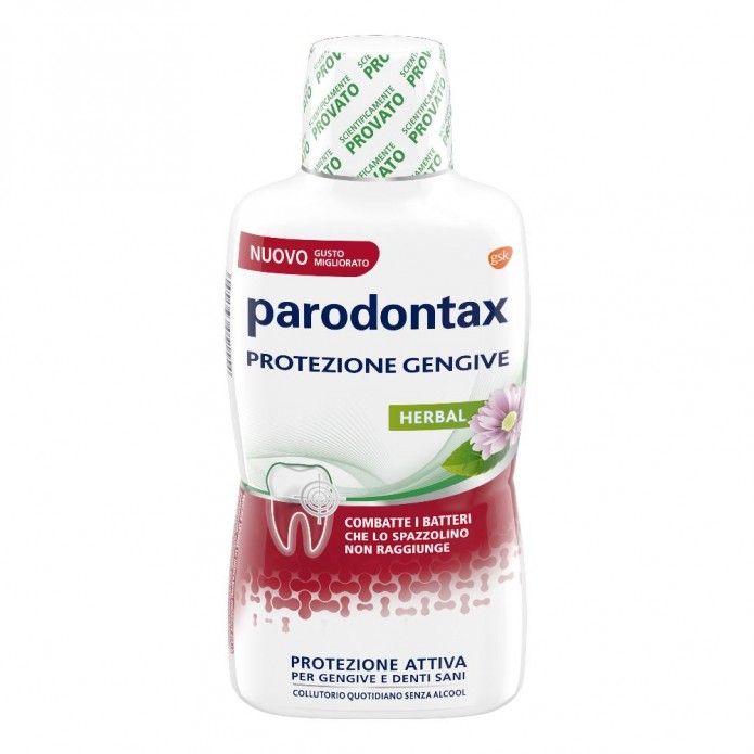 Parodontax Herbal Protezione Gengive Collutorio Antiplacca 500 ml
