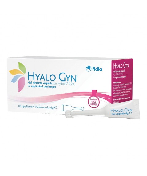 Hyalo Gyn Gel per la Secchezza Vaginale 10 Applicatori Monouso da 4 gr