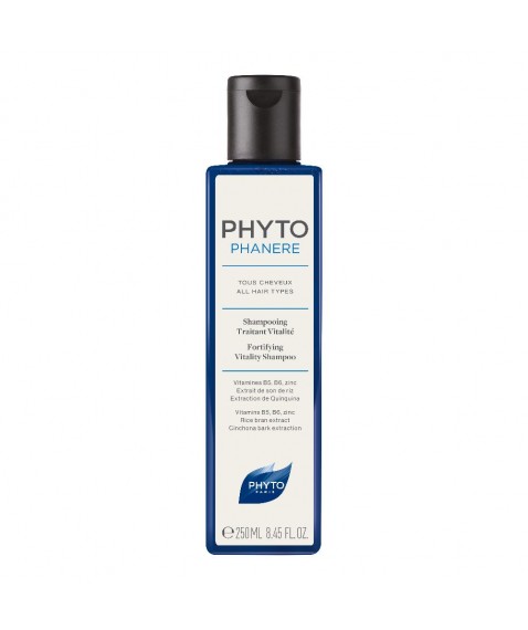  Phytophanere Shampoo Fortificante Rivitalizzante per Tutti i Tipi di Capelli 250 ml 