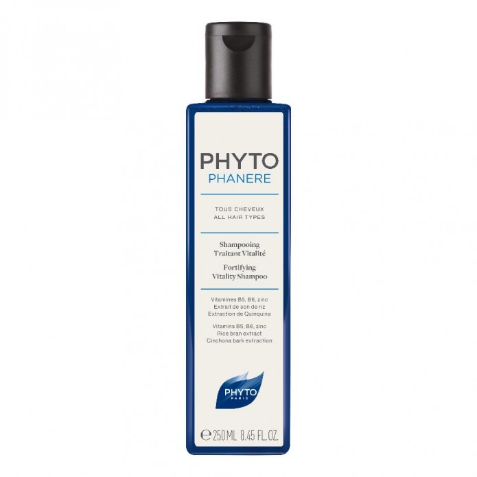  Phytophanere Shampoo Fortificante Rivitalizzante per Tutti i Tipi di Capelli 250 ml 