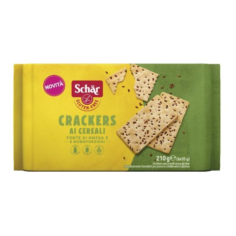 SCHAR CRACKERS CEREALI 6X35G SCHAR CRACKERS CEREALI 6X35G