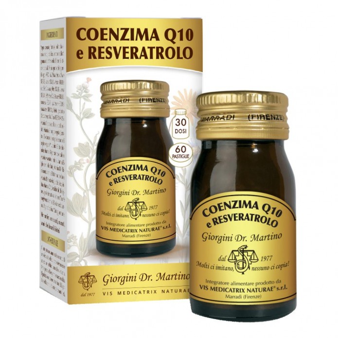Coenzima Q10+resveratrolo60pas