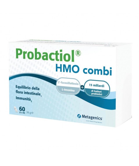 Probactiol HMO Combi Metegenics 2 x 30 Capsule - Integratore di prebiotici e probiotici