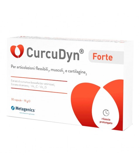 Curcudyn Forte Metagenics 30 Capsule - Trattamento per il benessere delle articolazioni