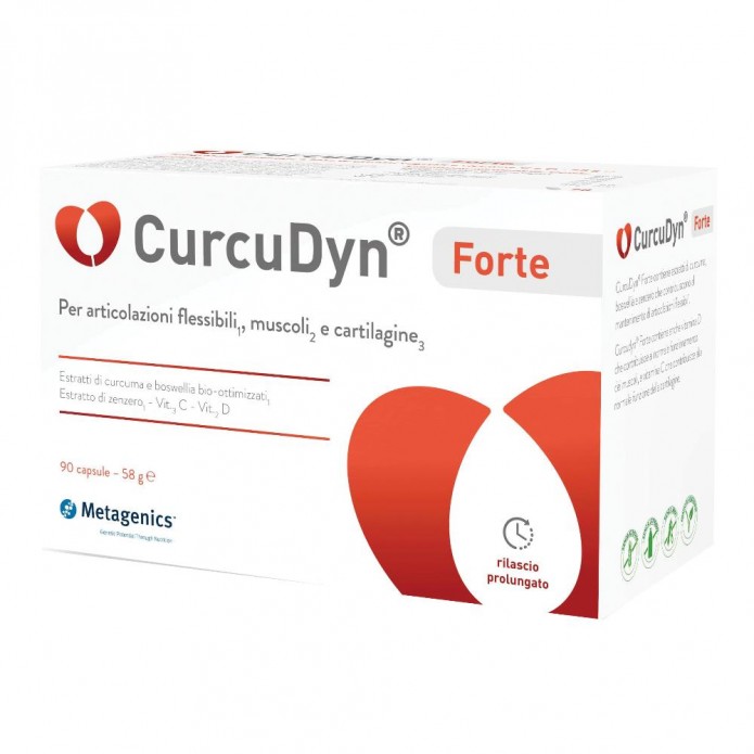 CurcuDyn Forte 90 capsule - Integratore per il benessere articolare