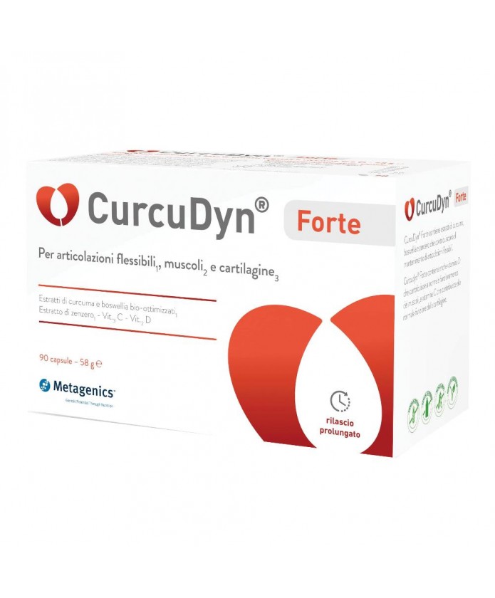 CurcuDyn Forte 90 capsule - Integratore per il benessere articolare