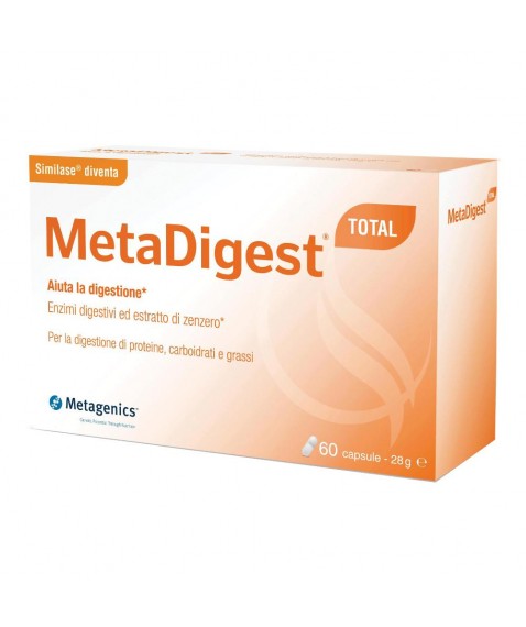 MetaDigest Total Metagenics 60 Capsule - Integratore di enzimi per la digestione
