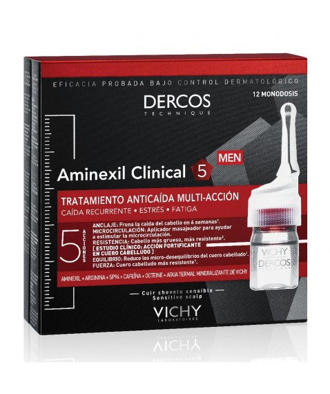 DERCOS AMINEXIL Uomo 12f.6ml