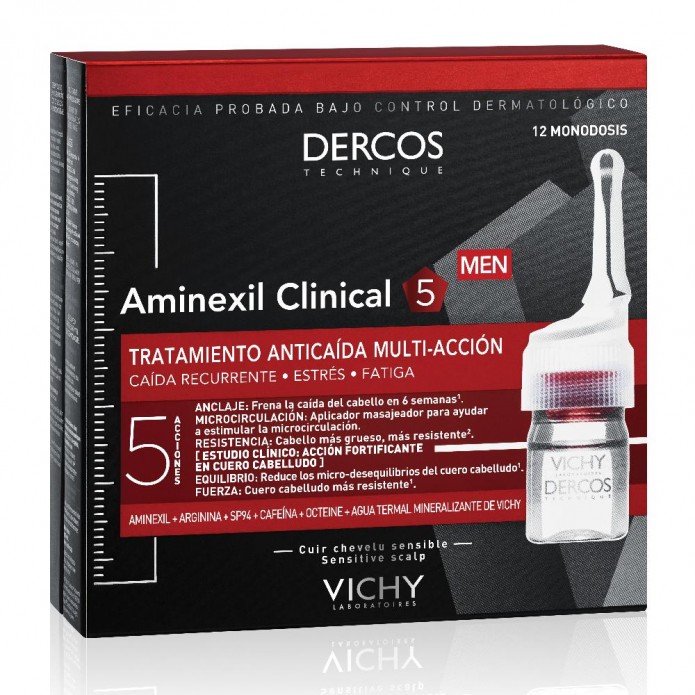 DERCOS AMINEXIL Uomo 12f.6ml