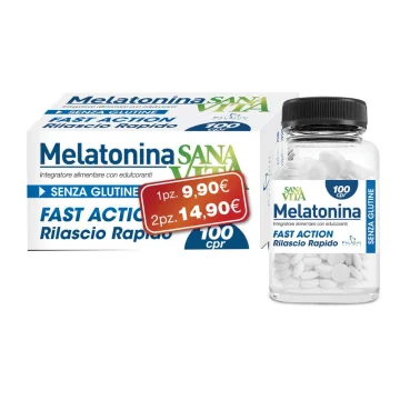 SANAVITA MELATONINA 100CPR SANAVITA MELATONINA 100CPR