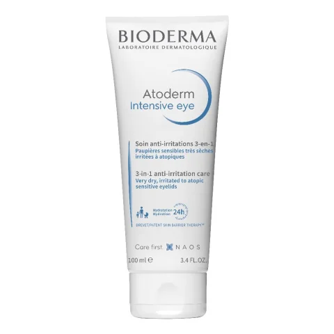 Bioderma Atoderm Intensive Eye 100 ml - Struccante lenitivo e riparatore per palpebre irritate