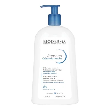 Bioderma Atoderm Cr&egrave;me de Douche 1 L - Crema detergente nutriente e protettiva