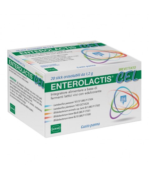 ENTEROLACTIS CEL 20STICK OROS