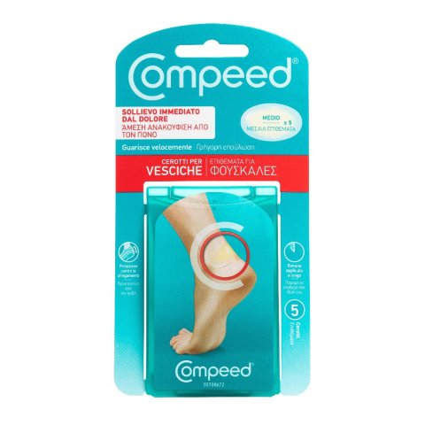 Compeed Cerotti per Vesciche Medio 5 Pezzi