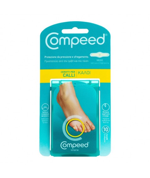 Compeed Cerotti per Calli Medio 10 Pezzi