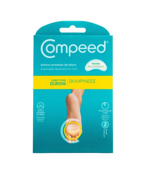 Compeed Cerotti per Duroni Grande 2 Pezzi