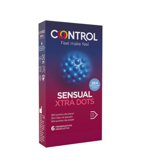 CONTROL SENSUAL DOTS&LINES 6PZ