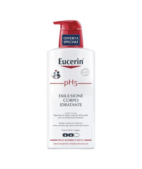 Eucerin pH5 Emulsione Corpo Idratante Promo 400 ml - Per pelle sensibile e secca