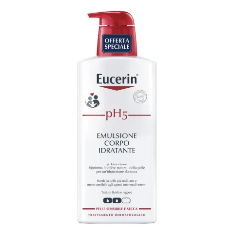 Eucerin pH5 Emulsione Corpo Idratante Promo 400 ml - Per pelle sensibile e secca