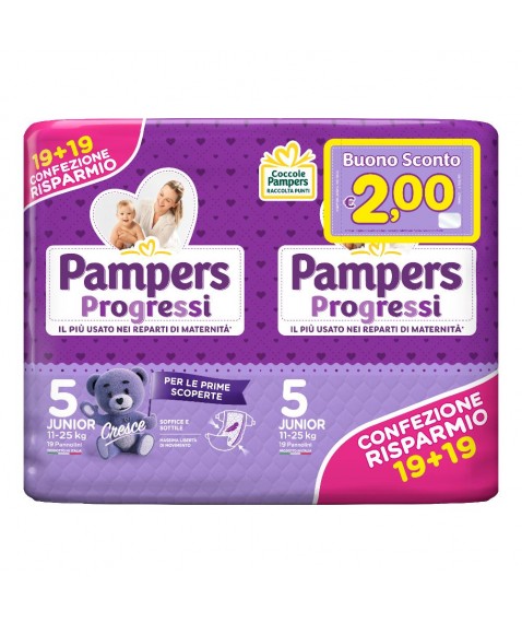 PAMPERS PROGRESSI JUN 38PZ  0243