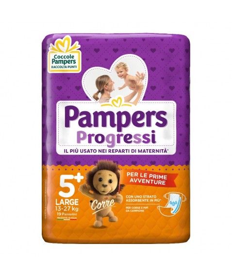 PAMPERS PROGRESSI LARG 19PZ 0244