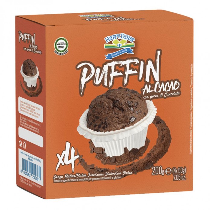 HAPPY FARM Puffin Cacao 4x50g