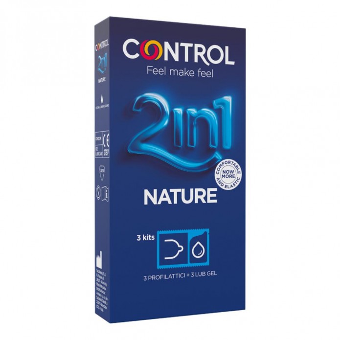 CONTROL 2in1 Nat+Nat Lube