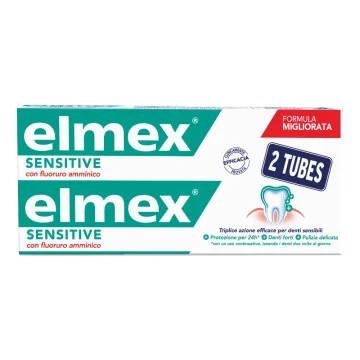 ELMEX SENSITIVE DENTIFRICIO CONFEZIONE 2x75 ML