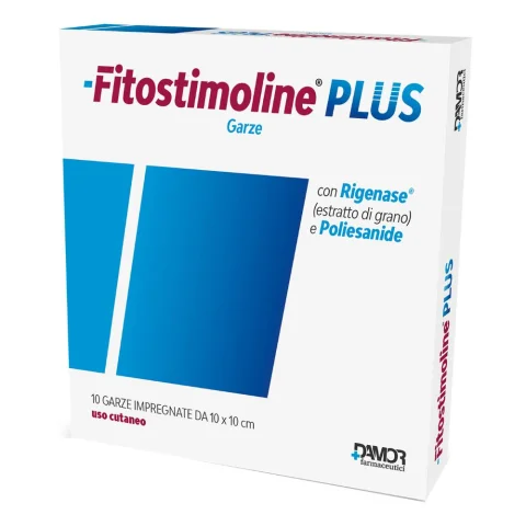 Fitostimoline Plus 10 Garze 10x10cm Fitostimoline Plus 10 Garze 10x10cm