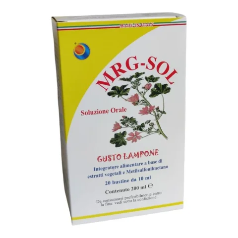 Mrg-Sol Soluzione Orale 20 Bustine da 10 ml - Integratore alimentare per il sistema digerente Mrg-Sol Soluzione Orale 20 Bustine da 10 ml - Integratore alimentare per il sistema digerente