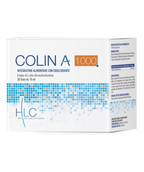 Colin A 1000 30 Fiale da 10 ml Integratore alimentare per le funzioni cognitive 