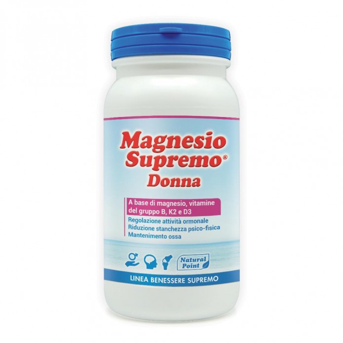 Magnesio Supremo Donna 150 g Integratore per il benessere della donna