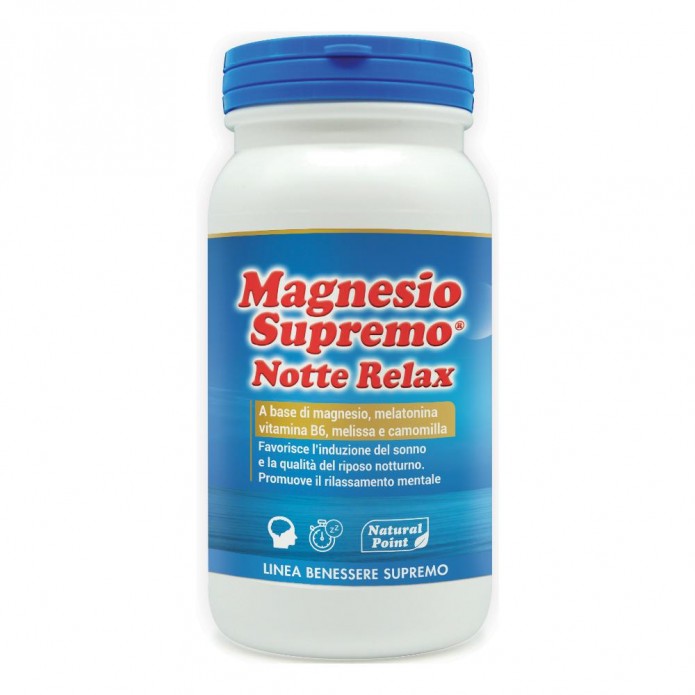 Magnesio Supremo Notte Relax 150 g Integratore rilassante