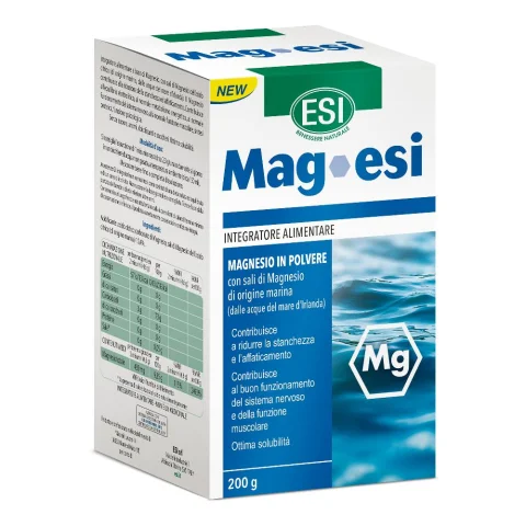 Esi Mag-Esi Integratore di Magnesio in Polvere 200 gr