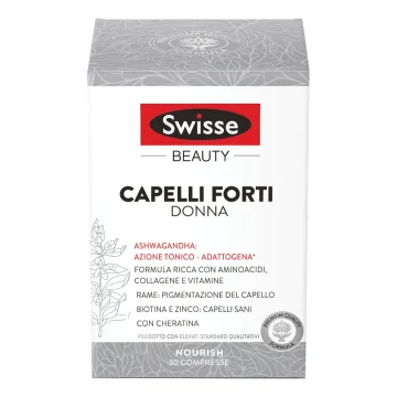 SWISSE  BEAUTY CAPELLI FORTI DONNA 30 COMPRESSE