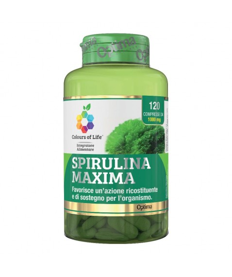 OPTIMA Spirulina Maxima 120Cpr