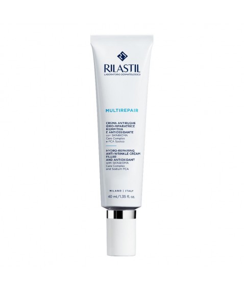 Rilastil Multirepair Crema Antirughe Idro-Riparatrice  40 ml - Trattamento per contrastare i processi di invecchiamento del viso