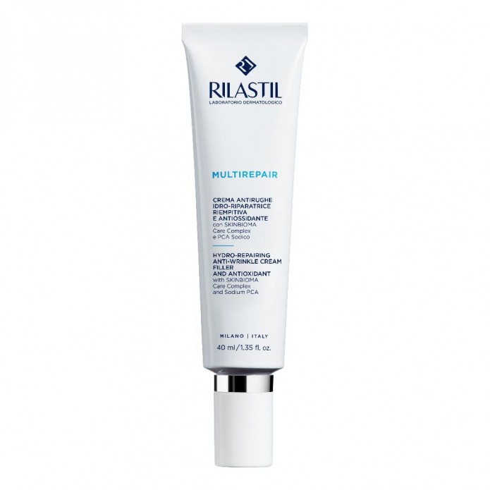 Rilastil Multirepair Crema Antirughe Idro-Riparatrice  40 ml - Trattamento per contrastare i processi di invecchiamento del viso