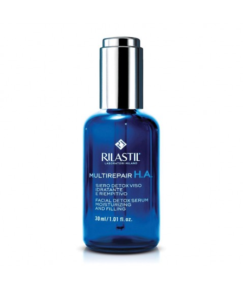 Rilastil Multirepair H.A. Siero Detox Viso Anti-Ossidante e Riparatore 30 ml - Per tutti i tipi di pelle