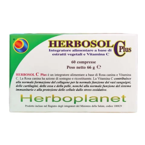 HERBOSOL C PLUS 60 COMPRESSE INTEGRATORE DI VITAMINA C