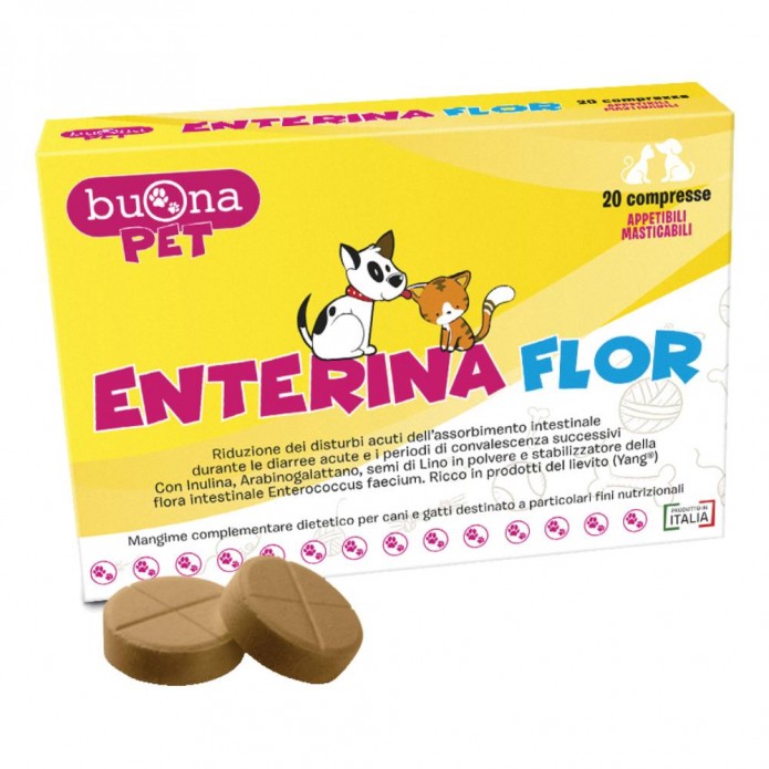 ENTERINA FLOR 20CPR VET