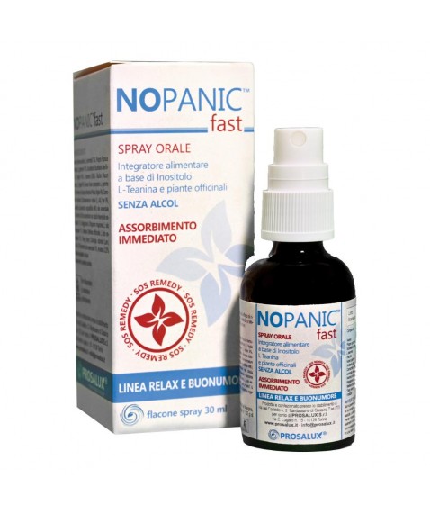 NOPANIC FAST SPRAY ORALE 30ML