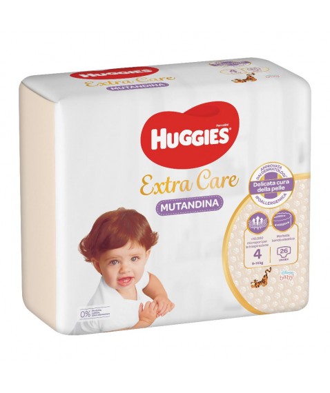 HUGG.Extra Care  9/14Kg4 26pz