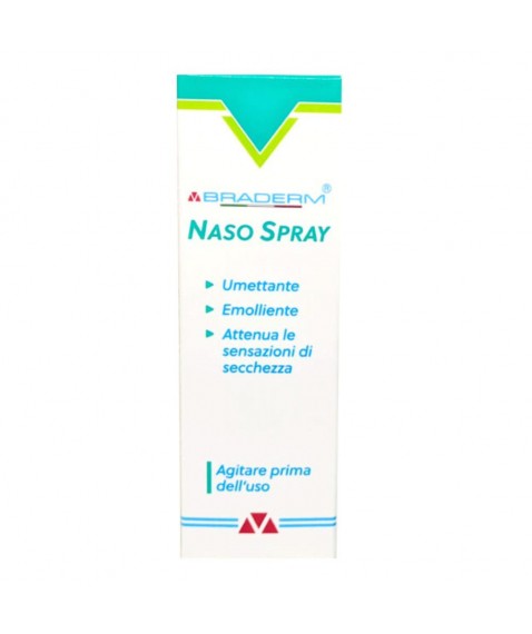 Braderm Naso Spray 30 ml - Attenua le sensazioni di secchezza nasale