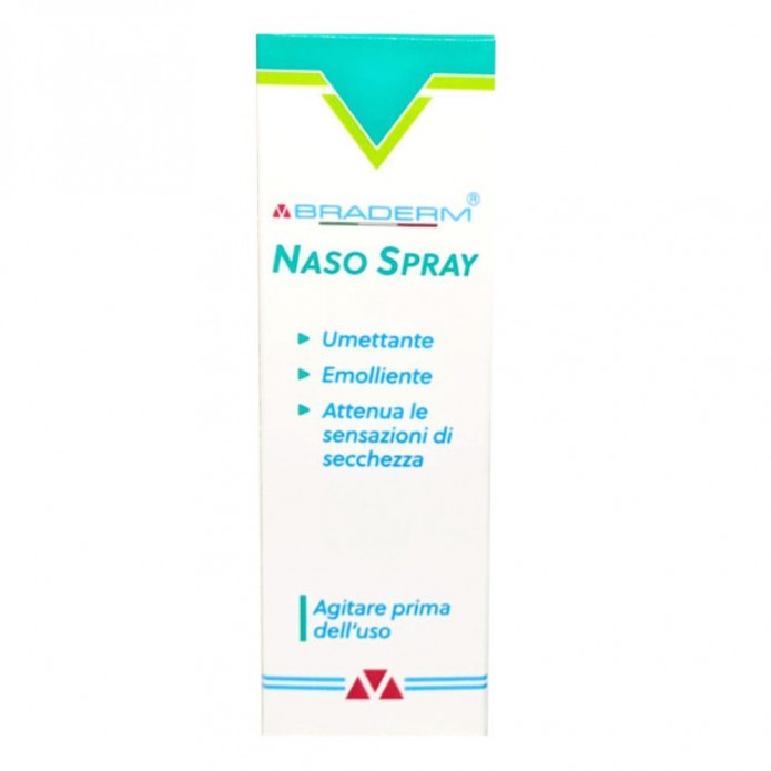 Braderm Naso Spray 30 ml - Attenua le sensazioni di secchezza nasale