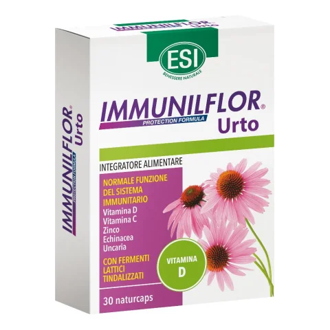 Esi Immunilflor Urto 30 Naturcaps - Integratore con Vitamina D 30
